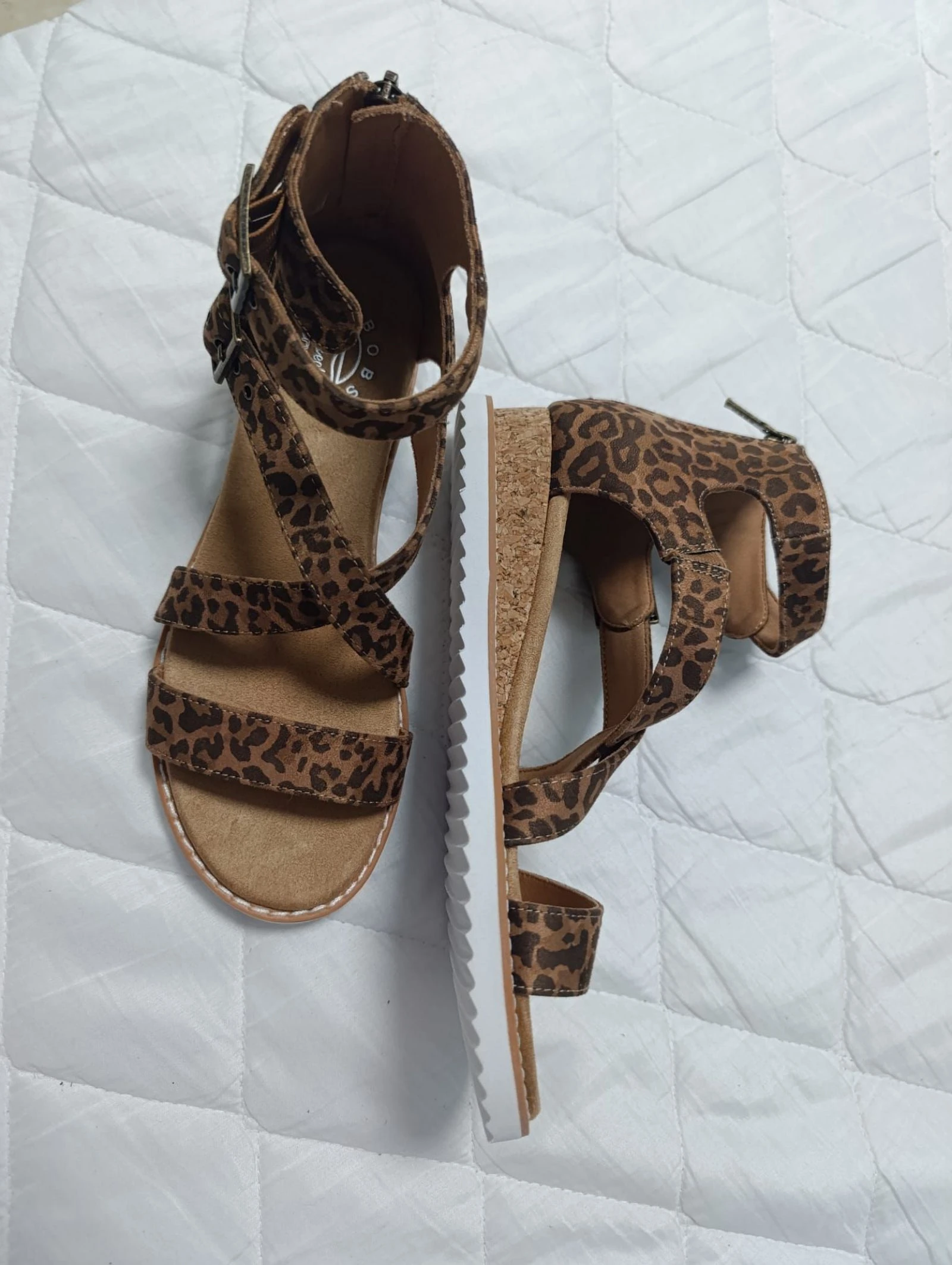 Sandálias Skechers Bob animalprint tamanho 38 – photo 17